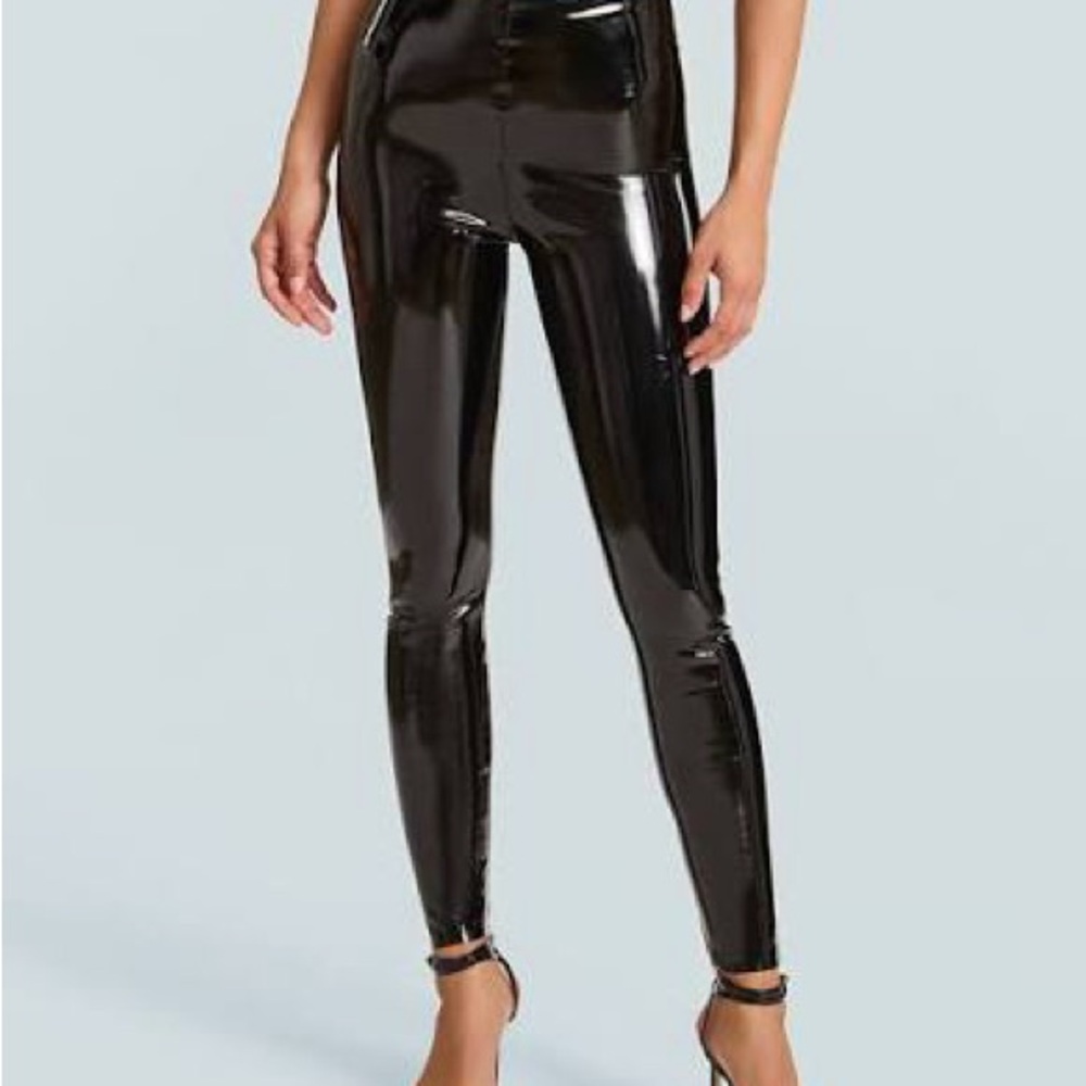 Commando Glossy Black Leggings